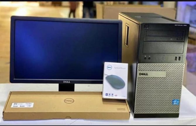 Dell desktop Intel core I5 4gb ram 500hdd Complete Set