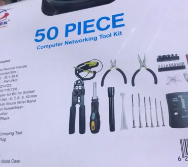 50 Piece computer networking Toolkit