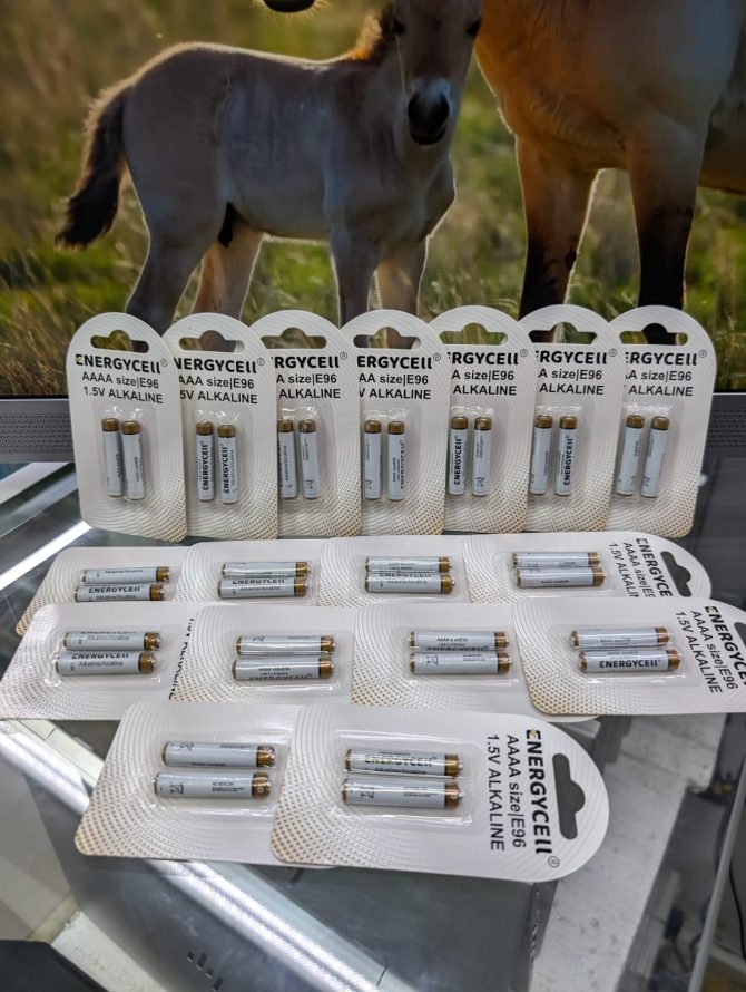 STYLUS PEN ENERGY CELL BATTERIES PER PAIR