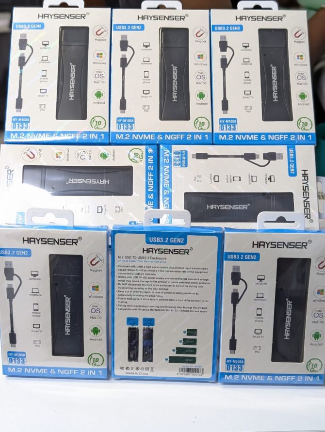 HAYSENSER USB 3.2 GEN 2  NVME / NGFF READER