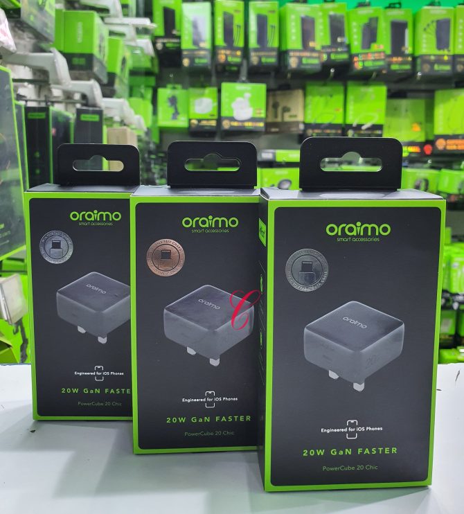 Oraimo PowerCube 20 Chic OCW-5201U 20W GaN Type C