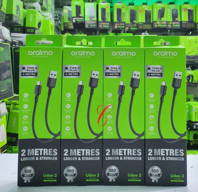 Oraimo Type C 2M OCD-C56 Data Cables