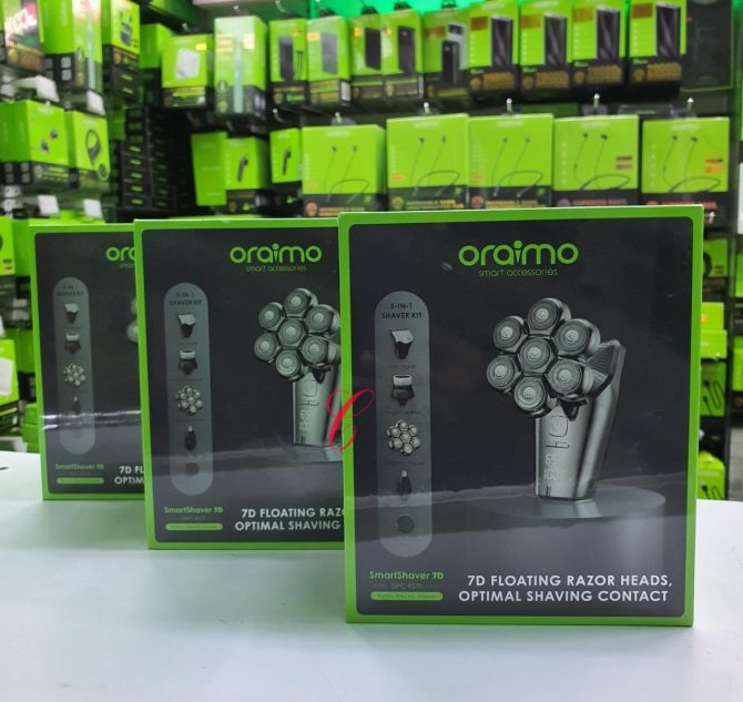 Oraimo Smary Shaver 7D OPC-RS70 Rotary Electric Shaver