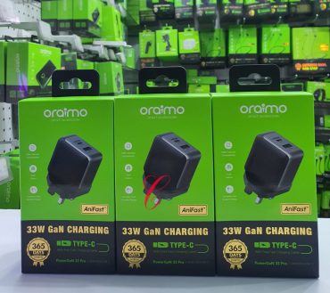 Oraimo PowerGan 33 Pro OCW-7331U+C54 33W GaN charging charger