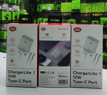 Itel ICW-122UC 12W Type C Charger/ Cable Lite 1 with 3A