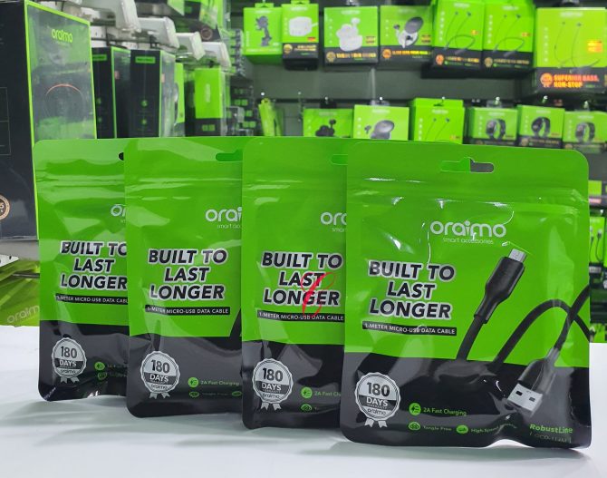 Oraimo RobustLine OCD-114M Micro USB data cables