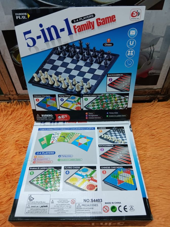 5 in 1 Family Game